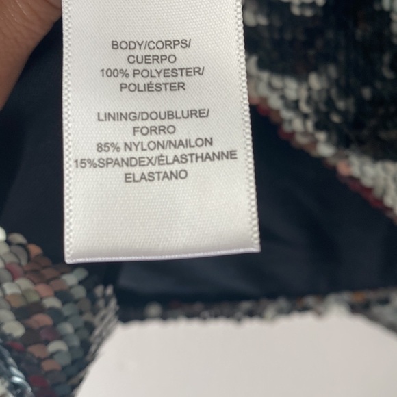 NWT ML Monique Lhuillier Silver Sequin Draped Faux Wrap Mini Skirt - Picture 10 of 10